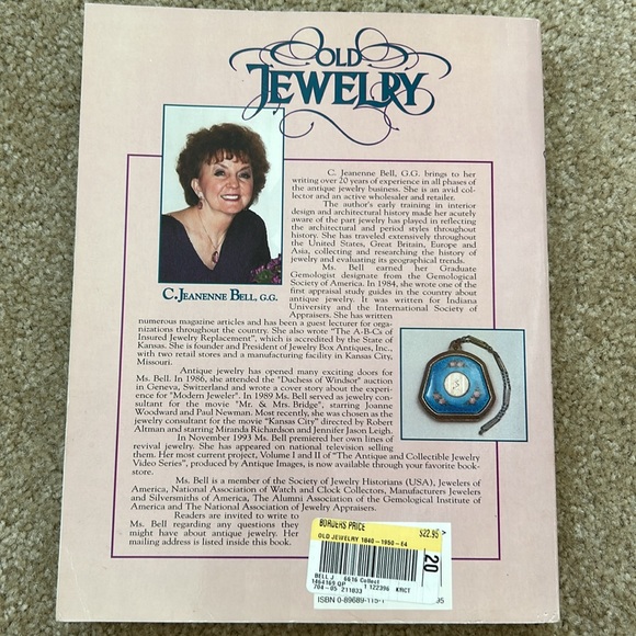 Old Jewelry 4th Edition w/Answers to Questions about antique jewelry 1840 - 1950 - Picture 2 of 9